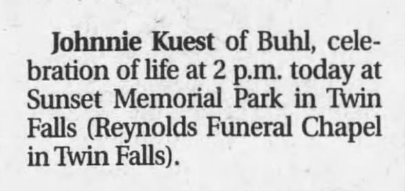 Johnnie Kuest